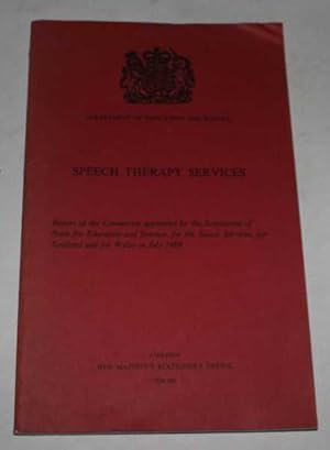 Speech Therapy Services