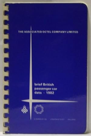 Brief British Passenger Car Data 1982