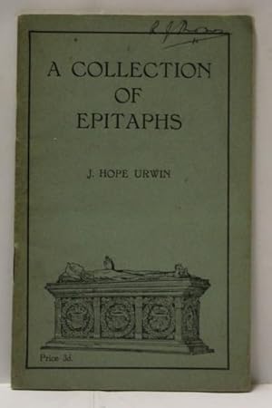 A Collection Of Epitaphs