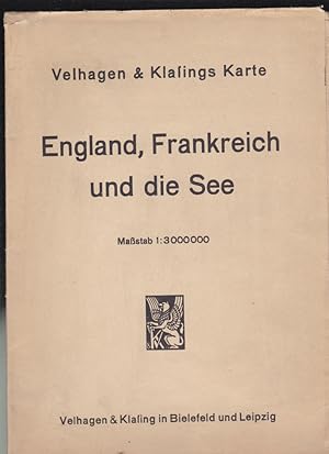 Seller image for England, Frankreich und die See Mastab 1:3 000 000 for sale by Versandantiquariat Karin Dykes