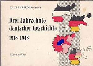 Seller image for Zahlenbild-Sonderheft, Drei Jahrzehnte deutscher Geschichte 1918-1948 for sale by Versandantiquariat Karin Dykes