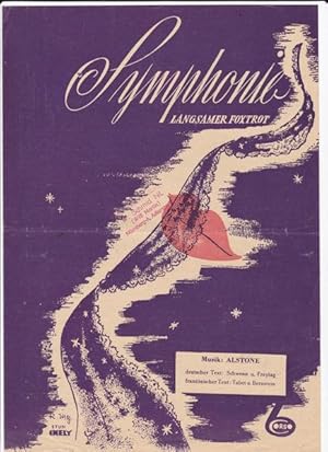 Seller image for Symphonie. Langsamer Foxtrott for sale by Versandantiquariat Karin Dykes