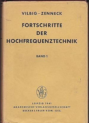 Image du vendeur pour Fortschritte der Hochfrequenztechnik Band 1 mis en vente par Versandantiquariat Karin Dykes
