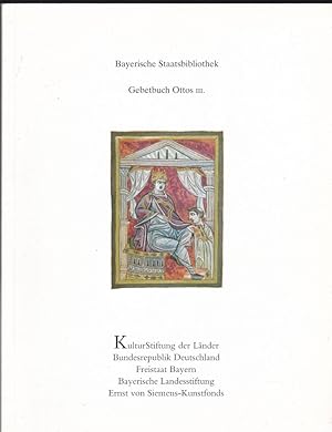 Seller image for Bayerische Staatsbibliothek, Gebetbuch Ottos III., Clm 30111 for sale by Versandantiquariat Karin Dykes