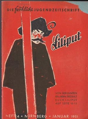 Liliput Januar (Heft 4), 1951, die fröhliche Jugendzeitschrift