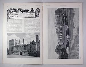 Original Issue of Country Life Magazine Dated February 13th 1909, with a Main Feature on Deene Pa...