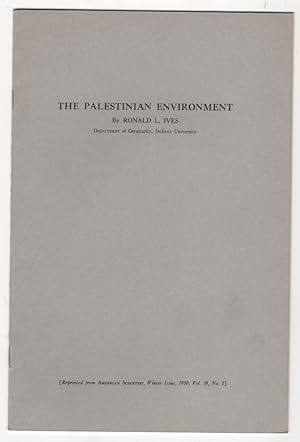 The Palestinian Environment. The American Scientist, Vol. 38, No. 1