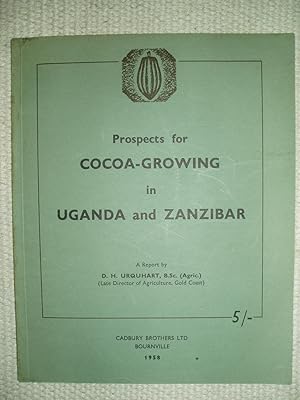 Imagen del vendedor de Prospects for Cocoa-growing in Uganda and Zanzibar : A Report a la venta por Expatriate Bookshop of Denmark