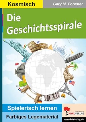 Imagen del vendedor de Die Geschichtsspirale : Farbige Segmente zum Ausschneiden a la venta por AHA-BUCH GmbH