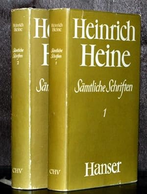 Sämtliche Schriften. Bände 1 und 2 (von 7). Herausgegeben von Klaus Briegleb und Günter Häntzschel.