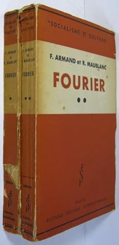 Imagen del vendedor de Fourier. 2 Volumes. a la venta por Rotes Antiquariat