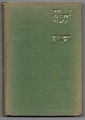 Seller image for Town & Country Poems for sale by The Bookshop at Beech Cottage