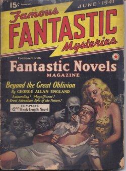 Immagine del venditore per FAMOUS FANTASTIC MYSTERIES: June 1941 ("Beyond the Great Oblivion") venduto da Books from the Crypt