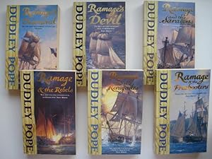 Seller image for Six Ramage paperbacks: Diamond; Devil; Saracens; Rebels; Renegades; Freebooters for sale by Aucott & Thomas