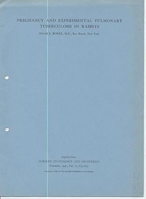 Pregnancy and Experimental Pulmonary Tuberculosis in Rabbits