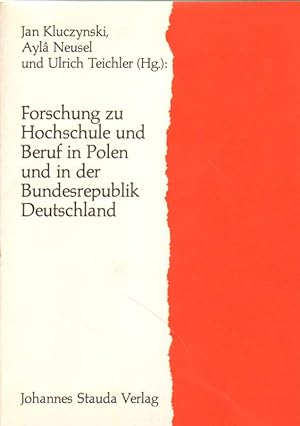 Seller image for Forschung zu Hochschule und Beruf in Polen und in der Bundesrepublik Deutschland. for sale by Versandantiquariat Boller