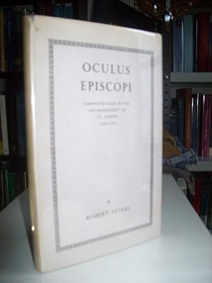 Oculus Episcopi: Administration in the Archdeaconry of St. Albans, 1580-1625