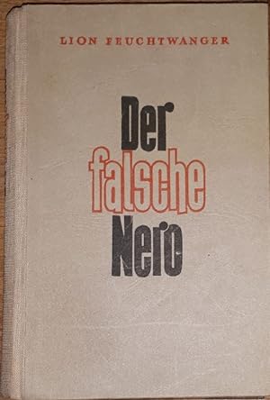 Bild des Verkufers fr Der falsche Nero. Roman. zum Verkauf von Antiquariat Johann Forster