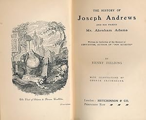 Imagen del vendedor de The History of the Adventures of Joseph Andrews and his Friend Mr. Abraham Adams a la venta por Barter Books Ltd