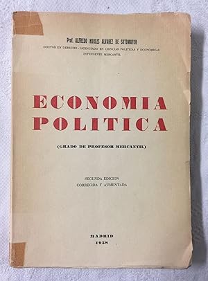 Imagen del vendedor de ECONOMIA POLITICA (grado de profesor mercantil) a la venta por Librera Sagasta