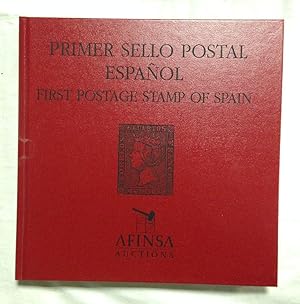 SUBASTA FILATELICA. CATALOGO. Colección Primer sello postal español. 4 Noviembre, 1997.