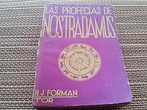 Imagen del vendedor de Historia de la Profeca. Las Profecas de Nostradamus a la venta por Librera "Franz Kafka" Mxico.