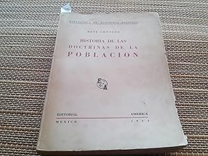 Image du vendeur pour Historia de las doctrinas de la Poblacin mis en vente par Librera "Franz Kafka" Mxico.