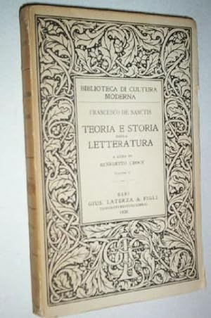 Teoria e Storia della Letturatura Italiana Volume II.