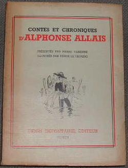 Contes et chroniques d?Alphonse Allais.