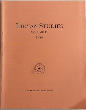 Seller image for LIBYAN STUDIES VOLUME 15 1984 for sale by Chris Barmby MBE. C & A. J. Barmby