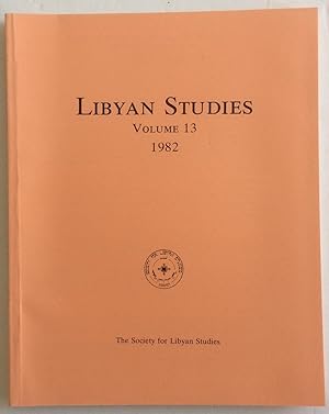 Seller image for LIBYAN STUDIES VOLUME 13 1982 for sale by Chris Barmby MBE. C & A. J. Barmby