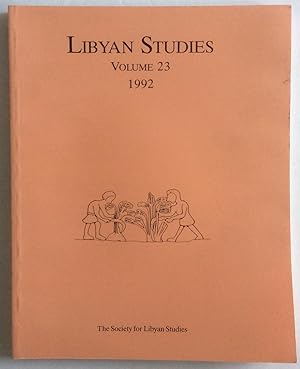Seller image for LIBYAN STUDIES VOLUME 23 1992 for sale by Chris Barmby MBE. C & A. J. Barmby