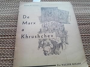 Seller image for De Marx a Khrushchev for sale by Librera "Franz Kafka" Mxico.