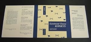 Image du vendeur pour Lieutenant Emory Reports - DUST JACKET ONLY mis en vente par Page 1 Books - Special Collection Room