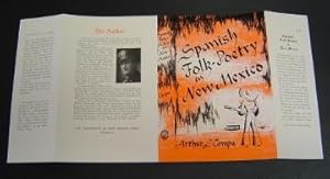 Seller image for Spanish Folk-Poetry in New Mexico - DUST JACKET ONLY for sale by Page 1 Books - Special Collection Room