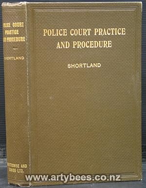 Bild des Verkufers fr New Zealand Police Court Practice and Procedure zum Verkauf von Arty Bees Books