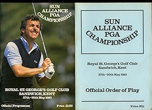 Bild des Verkufers fr 112th Open Golf Championship Official Programme The Royal St. George's Golf Club, Sandwich 27th-30th May 1983 zum Verkauf von Little Stour Books PBFA Member