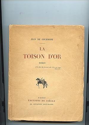 Image du vendeur pour LA TOISON D'OR. Roman mis en vente par Librairie CLERC