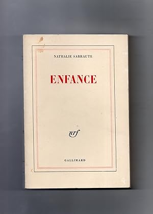 Imagen del vendedor de ENFANCE. a la venta por Librairie CLERC