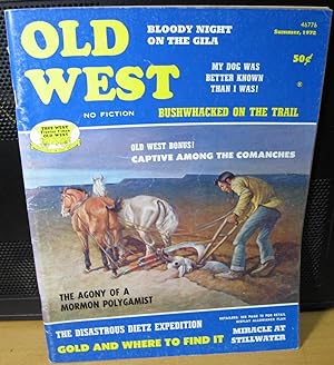 Seller image for Old West, Summer 1972 for sale by Phyllis35