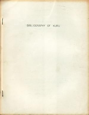 Bibliography of Kuru.