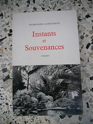 Seller image for Instants et souvenances - Poemes for sale by Frederic Delbos