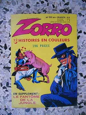 Seller image for Zorro - n.20 bis for sale by Frederic Delbos