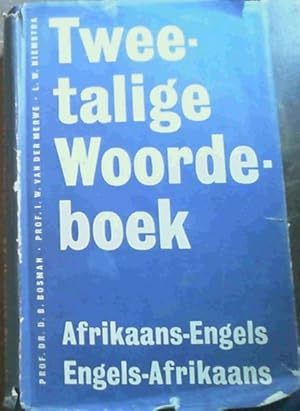 Seller image for Tweetalige Woordeboek : Afrikaan - Engels for sale by Chapter 1