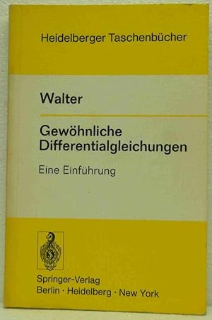 Gewöhnliche Differentialgleichungen. Eine Einführung.