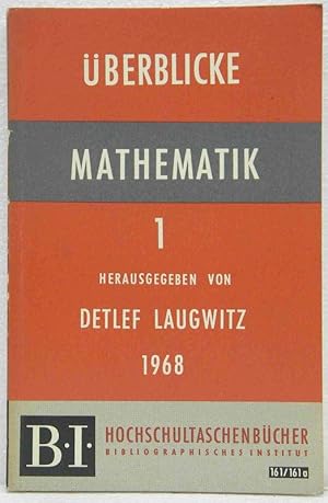 Bild des Verkufers fr berblicke Mathematik. Band 1 [I] - 1968. zum Verkauf von Steamhead Records & Books