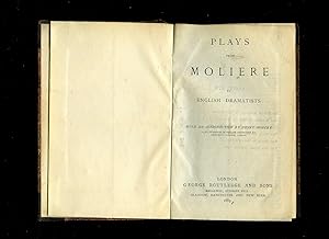 Imagen del vendedor de Plays From Molire by English Dramatists a la venta por Little Stour Books PBFA Member