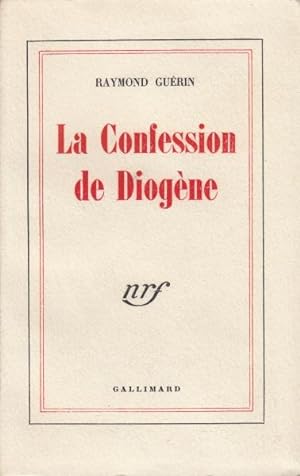 Seller image for La Confession de Diogne. for sale by Librairie Vignes Online