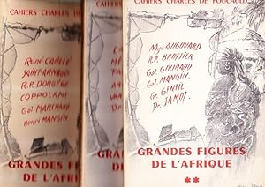 Grandes Figures De L'afrique - 3 Volumes - Cahiers Charles De Foucault