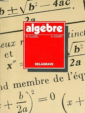 Seller image for ALGEBRE for sale by Le-Livre